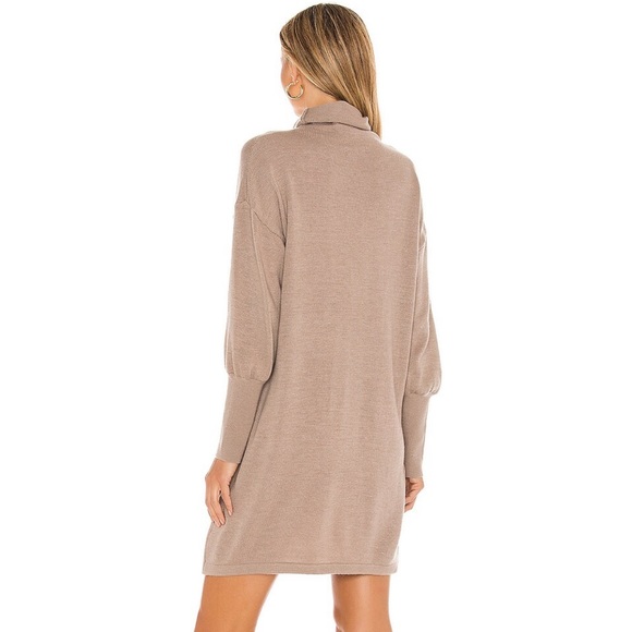 Lovers + Friends Noah Mini Dress in Taupe - Picture 2 of 4